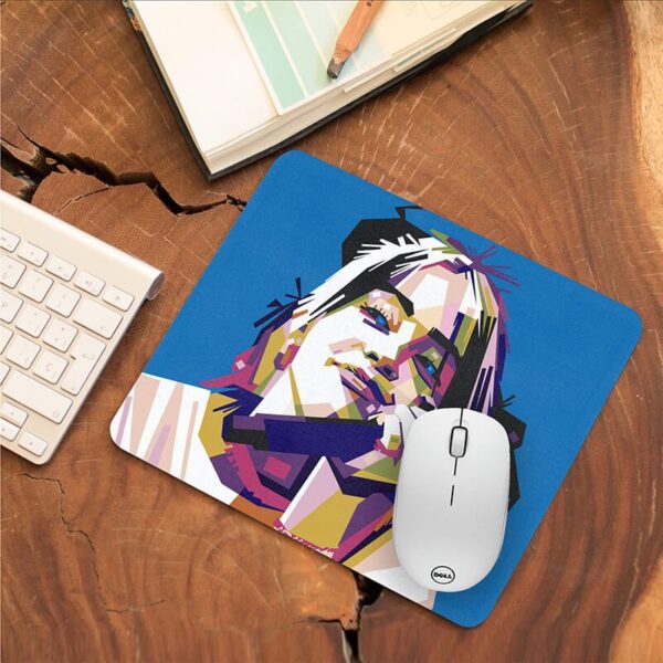 ماوس پد طرح Billie Eilish کد 3294 - Image 4