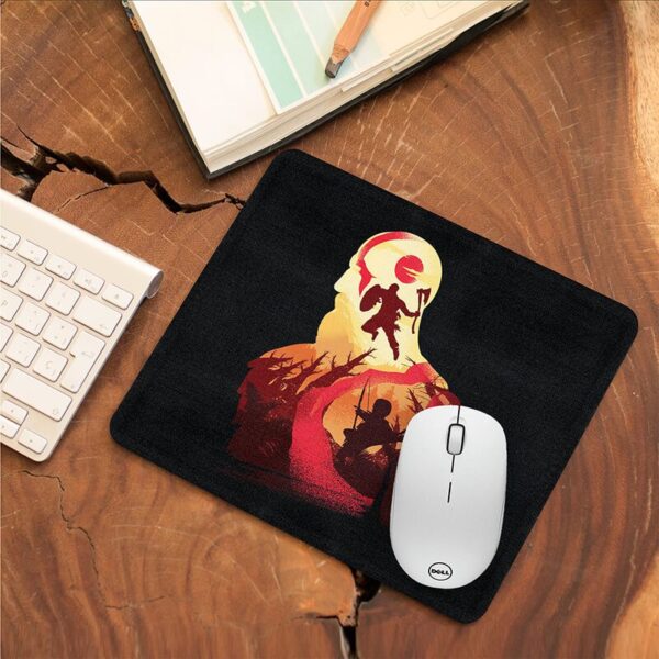 ماوس پد طرح بازی god of war کد 3263 - Image 5