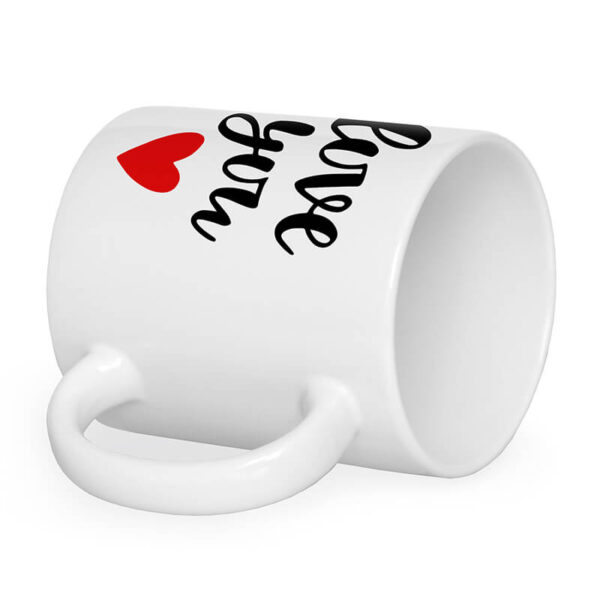 ماگ طرح Love You کد 1433 - Image 7
