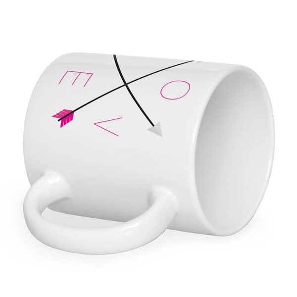 ماگ طرح Love کد 1627 - Image 4