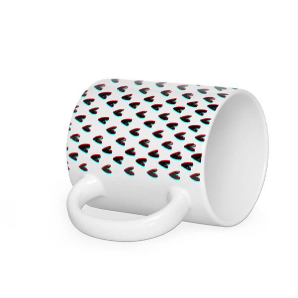ماگ طرح قلب خطای دید کد 1091 - Image 7