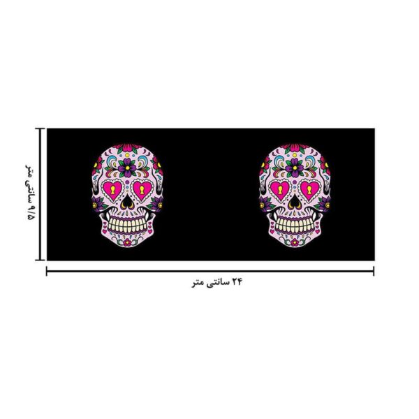 ماگ حرارتی طرح اسکلت رنگی کد 1355 - Image 6