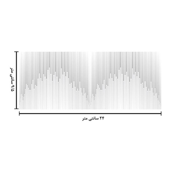 ماگ طرح خطوط کد 1678 - Image 3